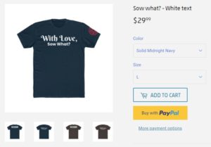 sow what t shirt